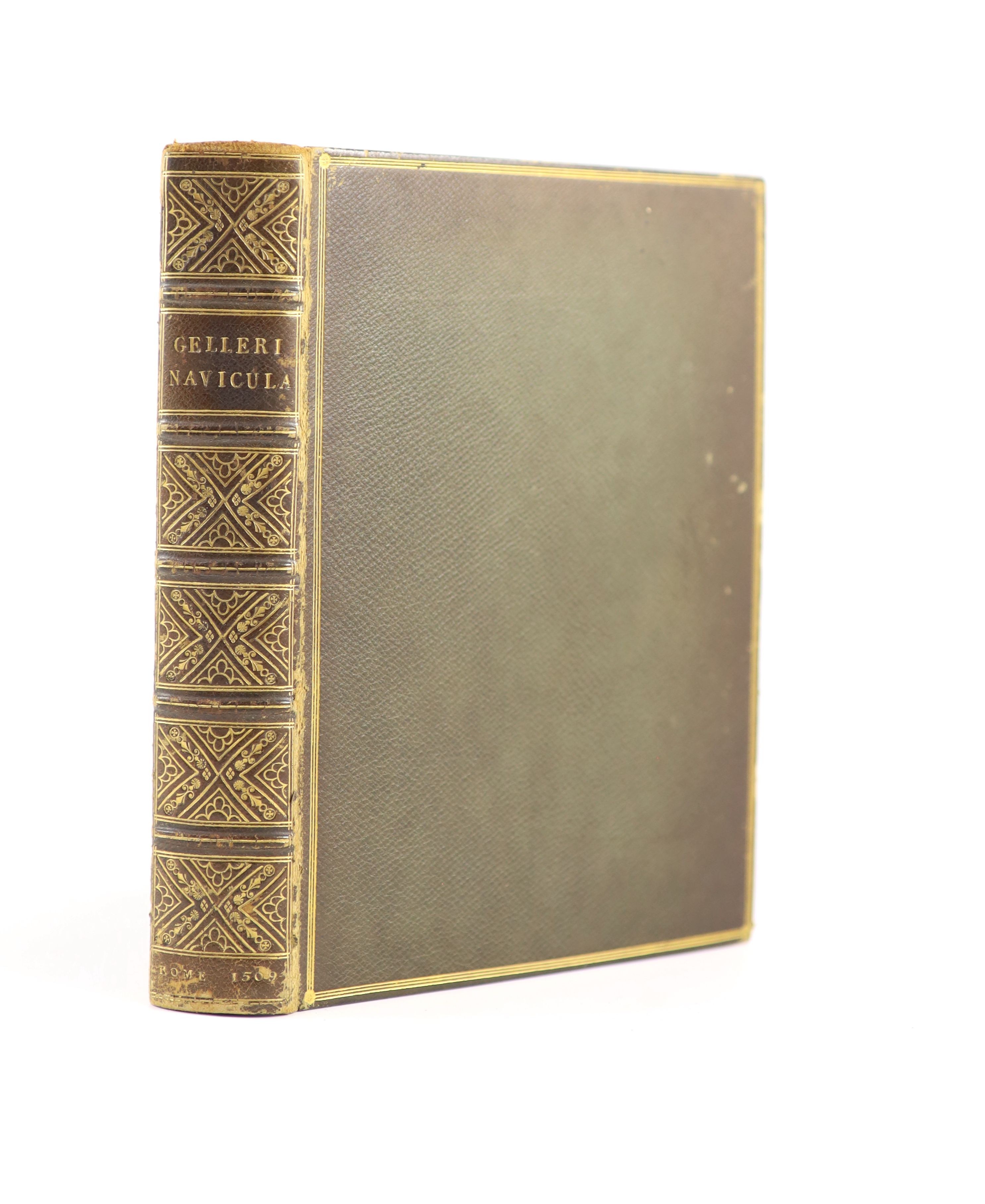 Geiler Von Kaiserberg, Johann. Navicula sive Speculu Fatuorum prestantissimi Sacrarum Literarum ...